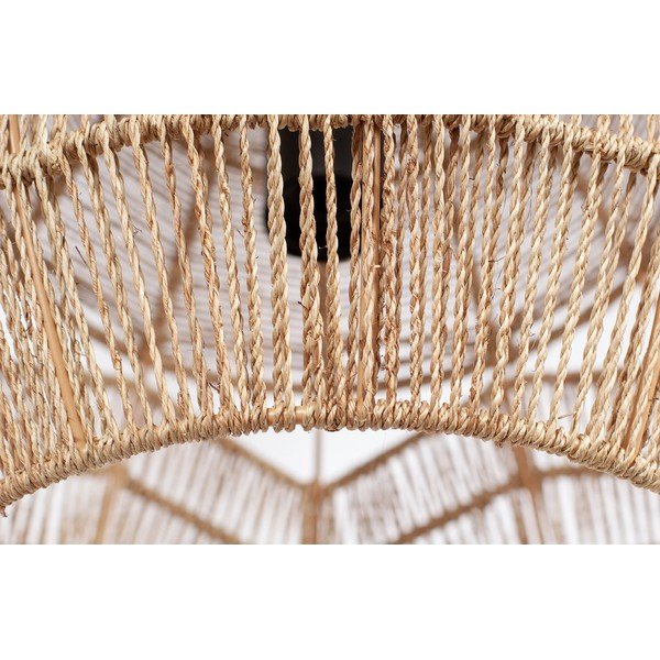 Závěsné svítidlo v přírodní barvě se stínidlem z papírového výpletu ø 25 cm Adelaide – WOOOD-image-1