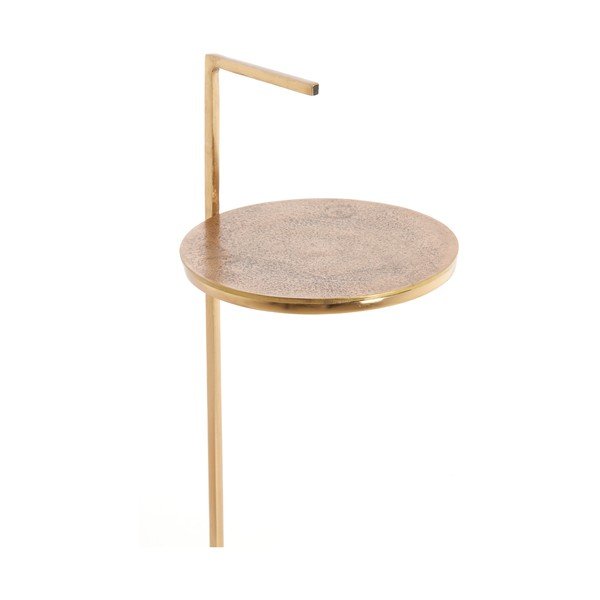 Kulatý odkládací stolek s mramorovou deskou  ø 26 cm Leda – Light & Living-image-4