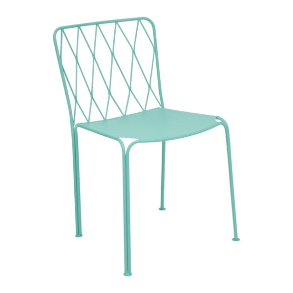 Modrá zahradní židle Fermob Kintbury