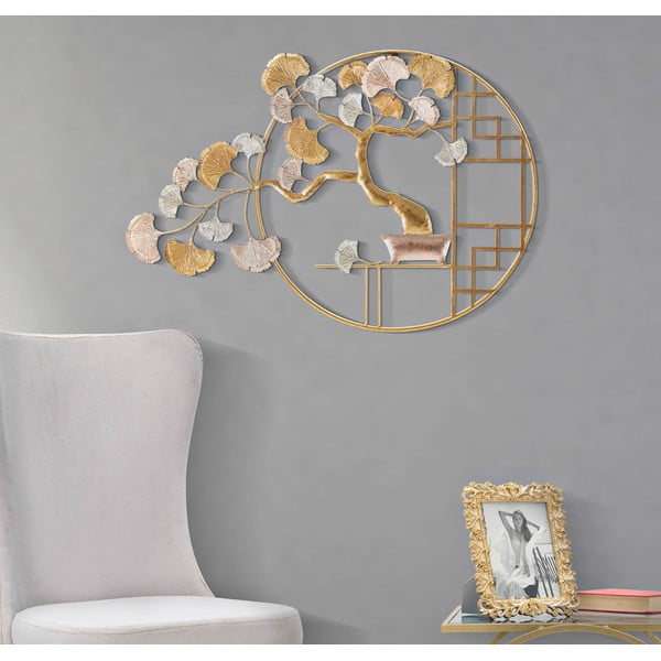 Kovová nástěnná dekorace 91,5x63 cm Nippon – Mauro Ferretti-image-1