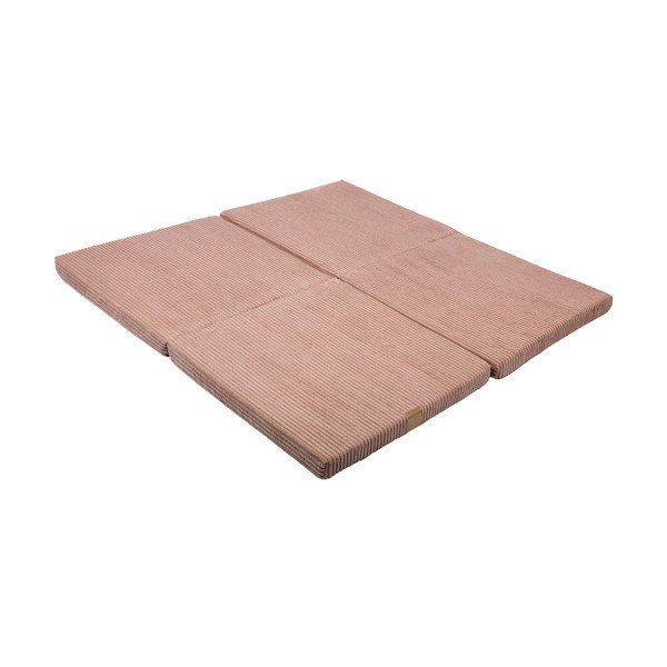 Růžová dětská hrací podložka 120x120 cm – Meowbaby