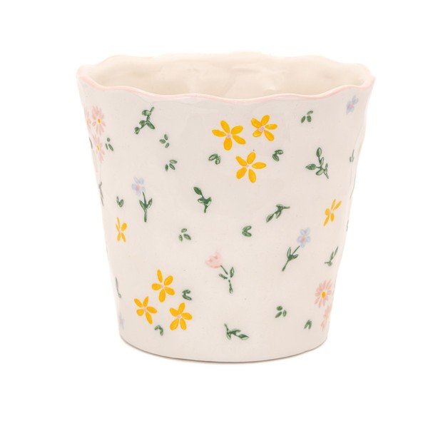 Kameninový obal na květináč ø 11 cm Ditsy Floral – Sass & Belle