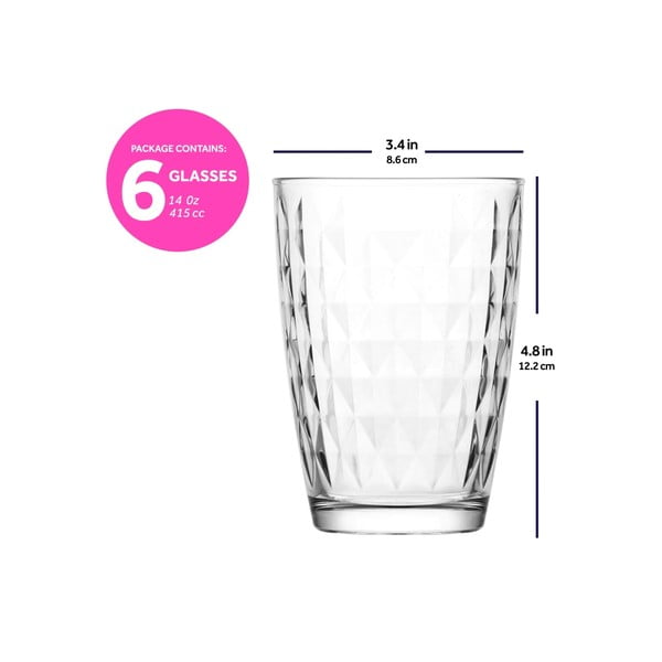 Sklenice v sadě 6 ks 400 ml – Hermia-image-3