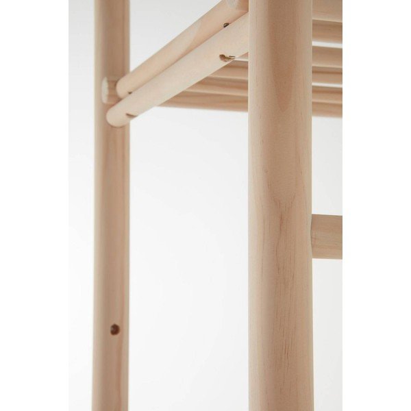 Předsíňová sestava z borovicového dřeva ve světle přírodní barvě 100x200x40 cm Woodley – Jotex-image-4