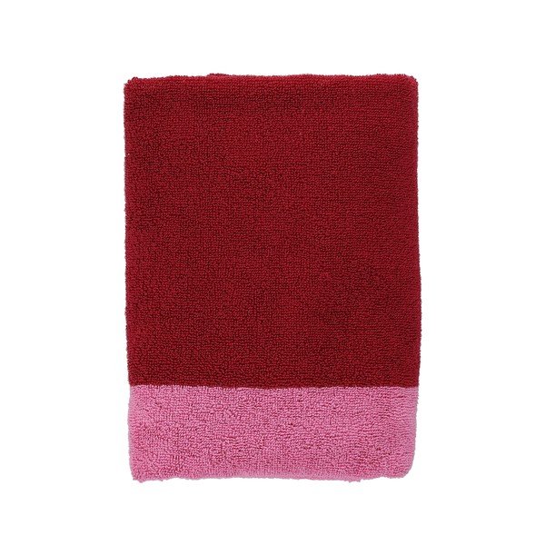 Růžové froté bavlněné osušky v sadě 2 ks 50x100 cm Pixie – ONA