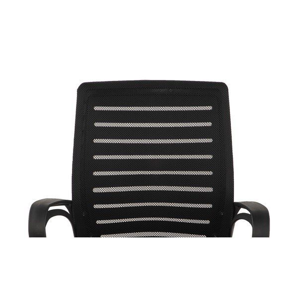 Černá čalouněná kancelářská židle Evon – Bonami Essentials-image-4