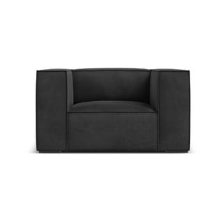Tmavě šedé křeslo Madame – Windsor & Co Sofas