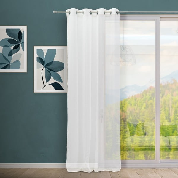 Bílý závěs 140x260 cm Gentle – Casa Selección-image-1