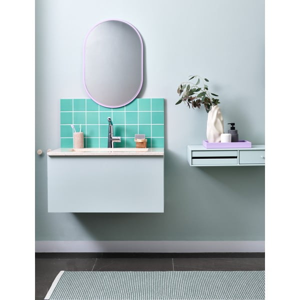 Světle zelený vnitřní a venkovní koberec 140x200 cm Mono Sage Army – Pappelina-image-3