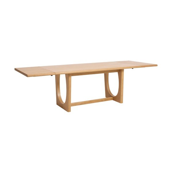 Přídavná deska k jídelnímu stolu v dekoru dubu 45x95 cm Flow – Unique Furniture-image-2