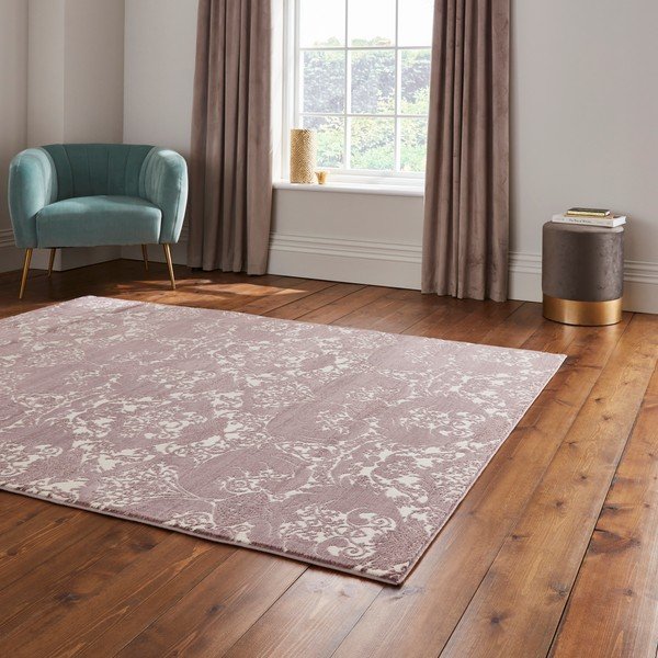 Koberec růžovofialový 200x285 cm Imperial Wine – Think Rugs-image-2