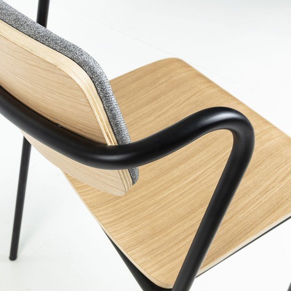 Jídelní židle v dekoru dubového dřeva Kave Home Zaha-image-1