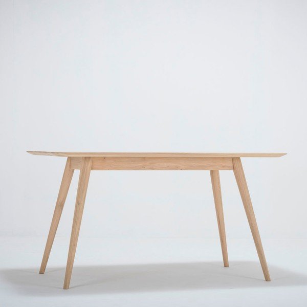 Jídelní stůl z dubového dřeva Gazzda Stafa, 140 x 90 cm-image-2