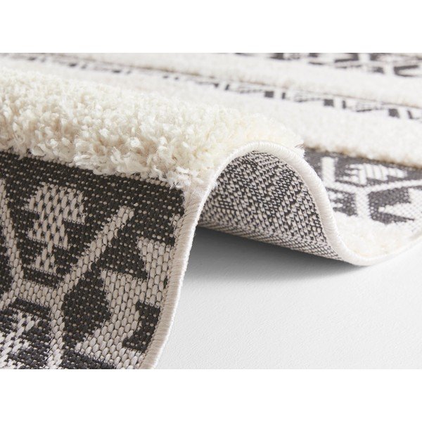 Krémově černý koberec Mint Rugs Temara, 200 x 290 cm-image-1
