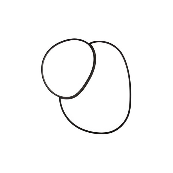 Černé LED stropní svítidlo 63.5x77 cm Rise – Trio-image-4