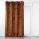 Hnědý sametový závěs 140x240 cm Analia – douceur d'intérieur