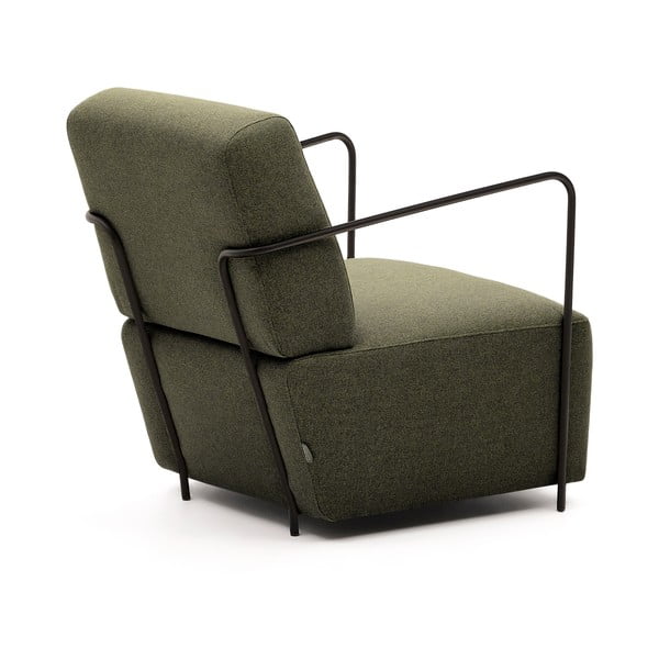 Zelené křeslo Gamer – Kave Home-image-4