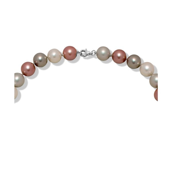 Růžovošedý perlový náhrdelník Nova Pearls Copenhagen Mara de Vida Only Me, 60 cm-image-1