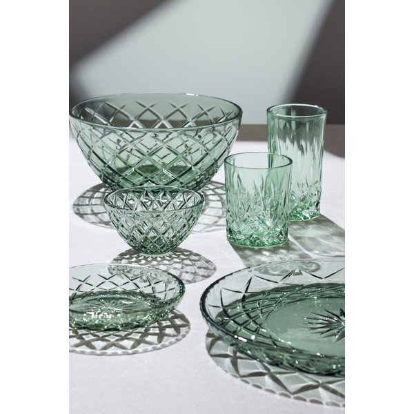 Zelené skleněné misky v sadě 4 ks 325 ml Sorrento – Lyngby Glas-image-1