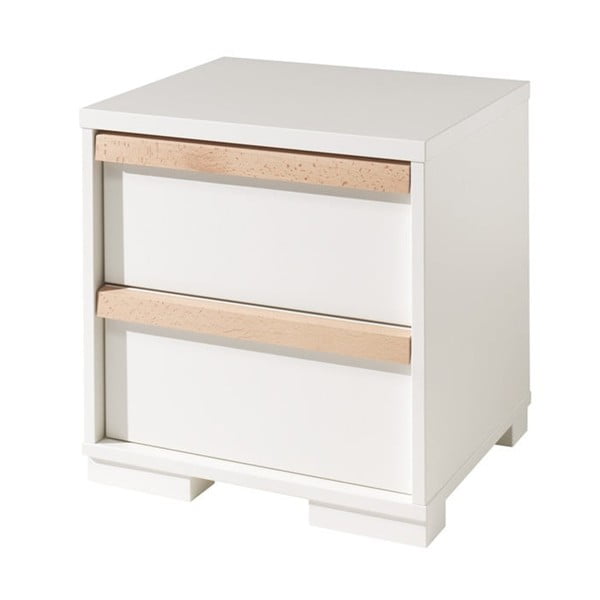 Bílý dětský noční stolek London – Vipack
