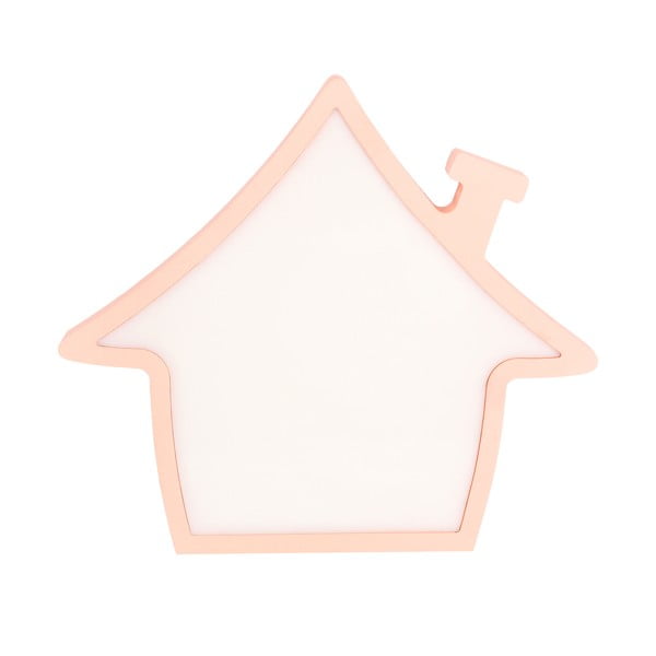 Růžová dětská lampička House – Candellux Lighting-image-3
