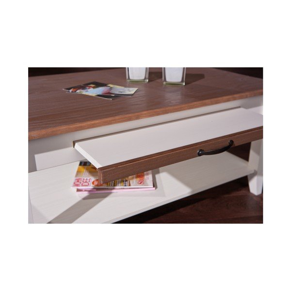 Konferenční stolek z masivního borovicového dřeva Interlink Cassala-image-2