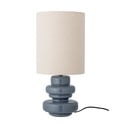 Modrá stolní lampa s textilním stínidlem (výška 51 cm) Fabiola – Bloomingville