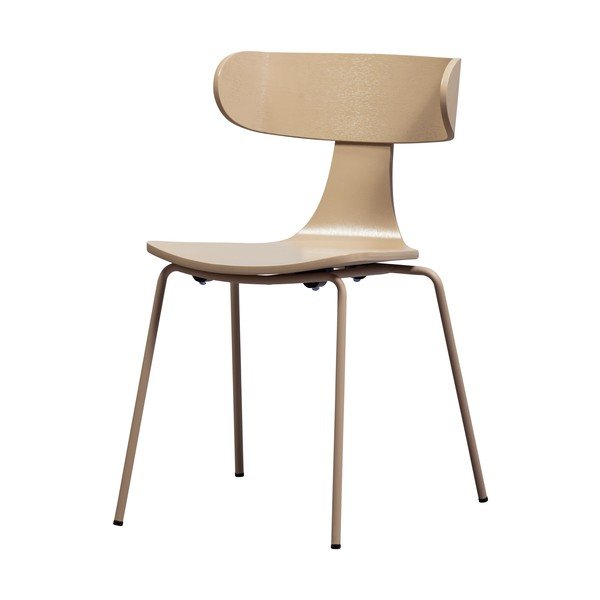 Stohovatelná jídelní židle v dekoru jasanu v přírodní barvě Form – WOOOD-image-3