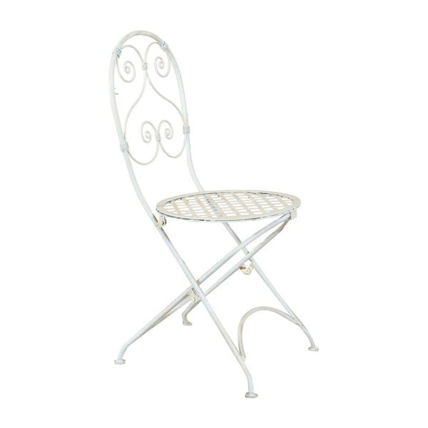 Rozkládací bílá židle Biscottini Folding Chair