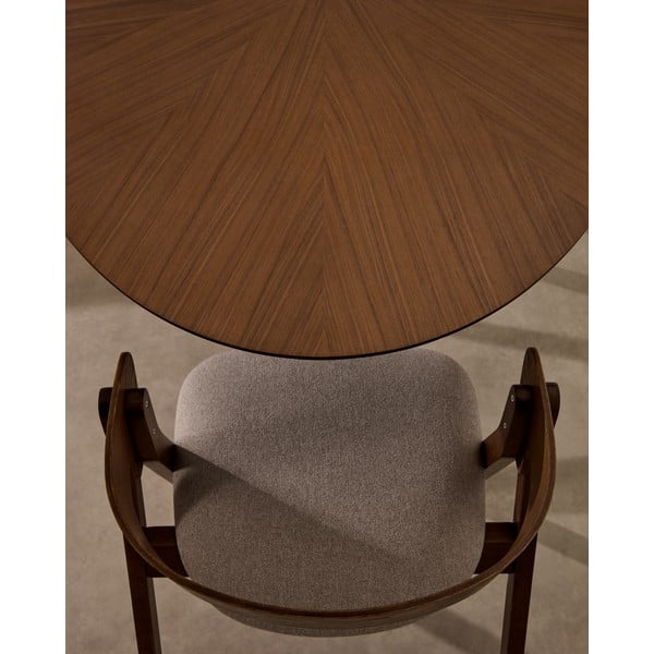 Hnědá jídelní židle Godia – Kave Home-image-2