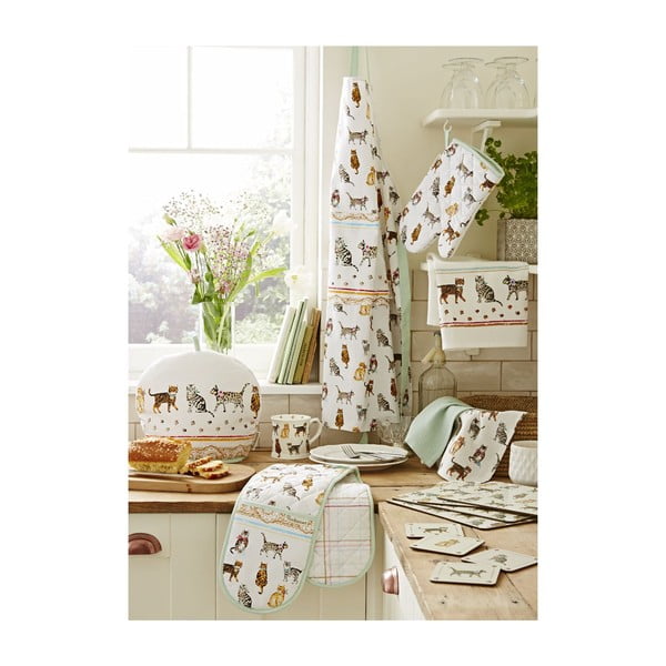 Sada 3 bavlněných utěrek Cooksmart ® Cats on Parade-image-4