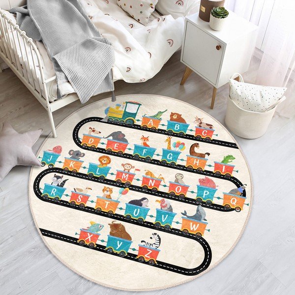 Dětský koberec ø 120 cm Comfort – Mila Home-image-2