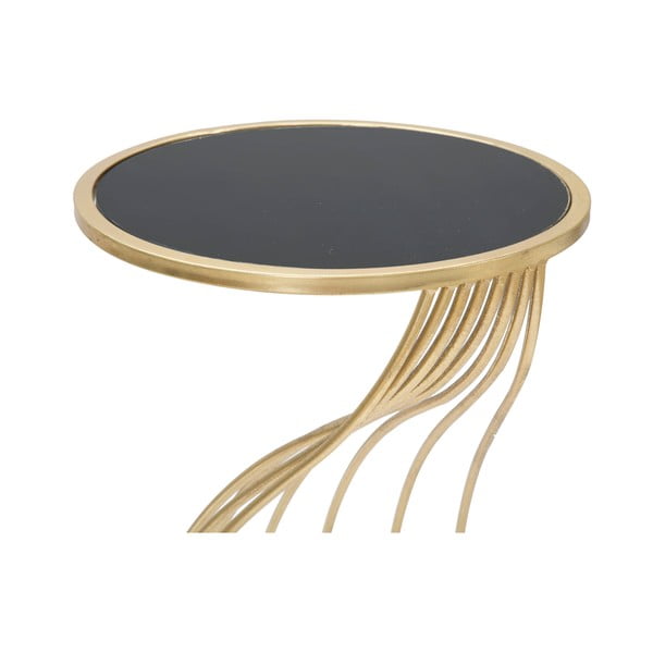 Kulatý odkládací stolek se skleněnou deskou ø 35 cm Flush – Mauro Ferretti-image-4