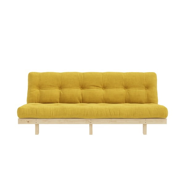Žlutá manšestrová pohovka 200 cm Lean – Karup Design