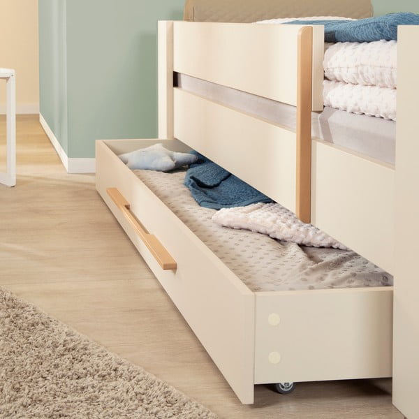 Béžový šuplík pod dětskou postel Flexi Grow – Roba-image-1