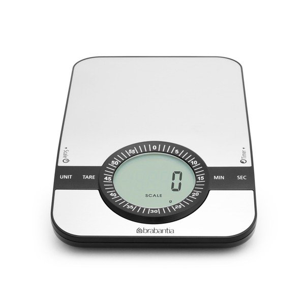 Černobílá kuchyňská váha Brabantia Timer-image-3