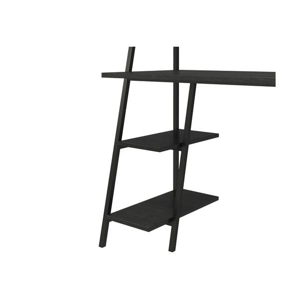 Pracovní stůl nástěnný s deskou v dubovém dekoru 51x111 cm Bushwick – Novogratz-image-3