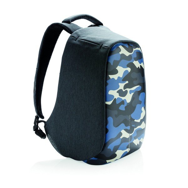 Unisex bezpečnostní batoh s modrými detaily XD Design Camouflage, 11 l