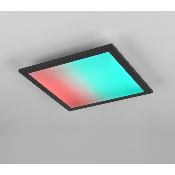 Černé LED stropní svítidlo 29.5x29.5 cm Beta – Reality-image-1