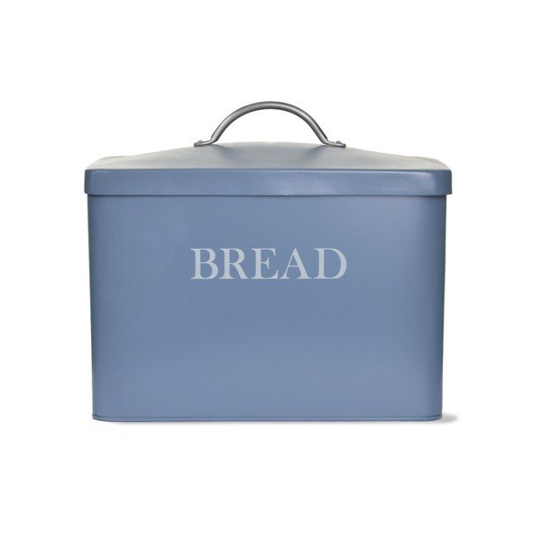 Modrý chlebník Garden Trading Bread Bin In Chalk