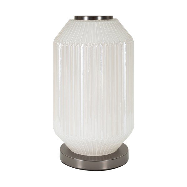 Šedá stolní lampa s textilním stínidlem (výška 65 cm) Brighty – Mauro Ferretti-image-3