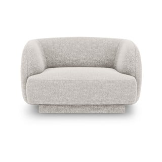 Světle šedé křeslo Miley – Micadoni Home