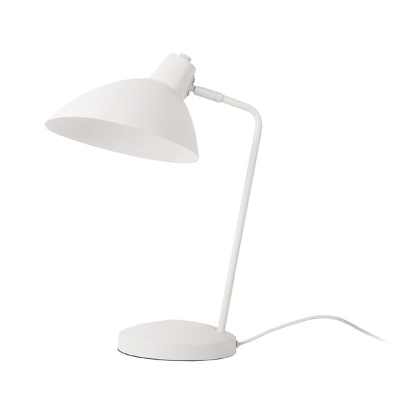 Bílá stolní lampa s kovovým stínidlem (výška 49 cm) Casque – Leitmotiv