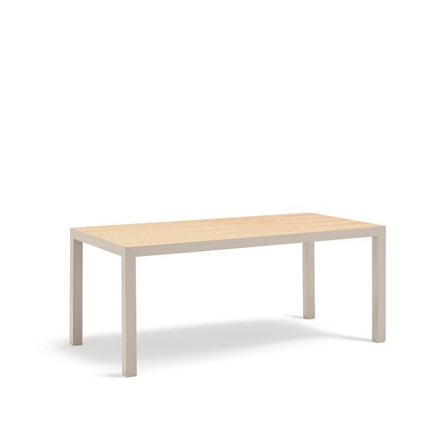 Jídelní stůl s deskou z dubového dřeva 75x180 cm Alma – Teulat-image-2