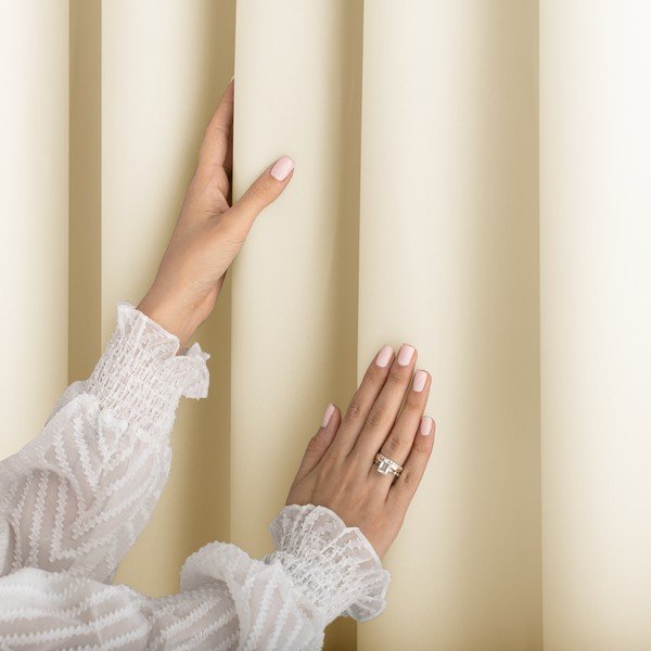 Slonovinový dimout závěs 140x270 cm Carli – Restilo-image-2