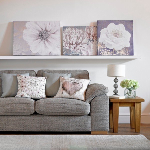 Obraz Graham & Brown Grey Bloom, 80 x 60 cm-image-1