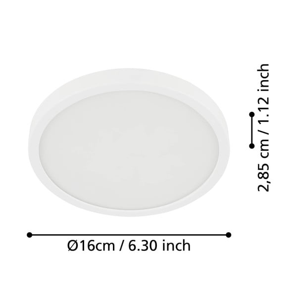 Bílé LED stropní svítidlo FUEVA 5 – EGLO-image-2