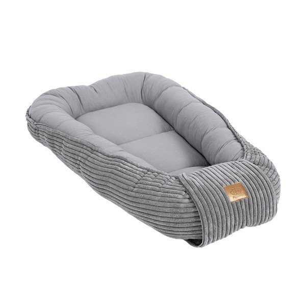 Šedé hnízdečko pro miminko 55x83 cm – Meowbaby