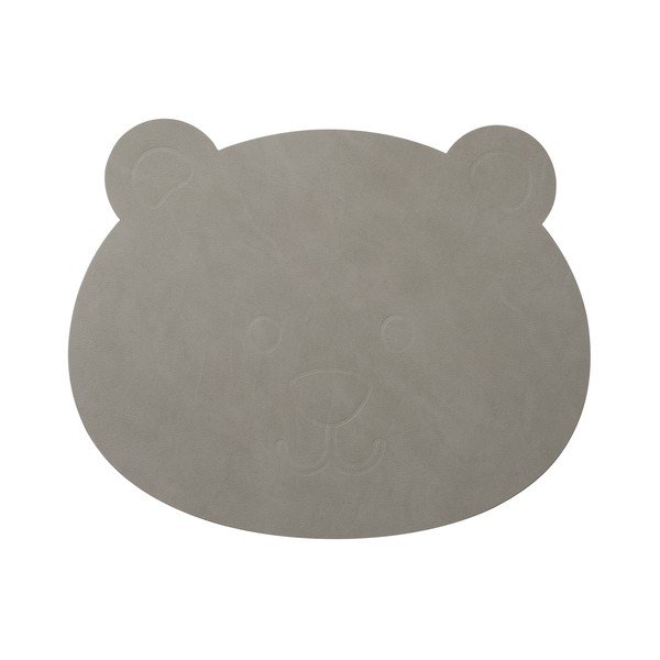 Dětské prostírání z eko kůže 30x38 cm Bear Nupo – LIND DNA
