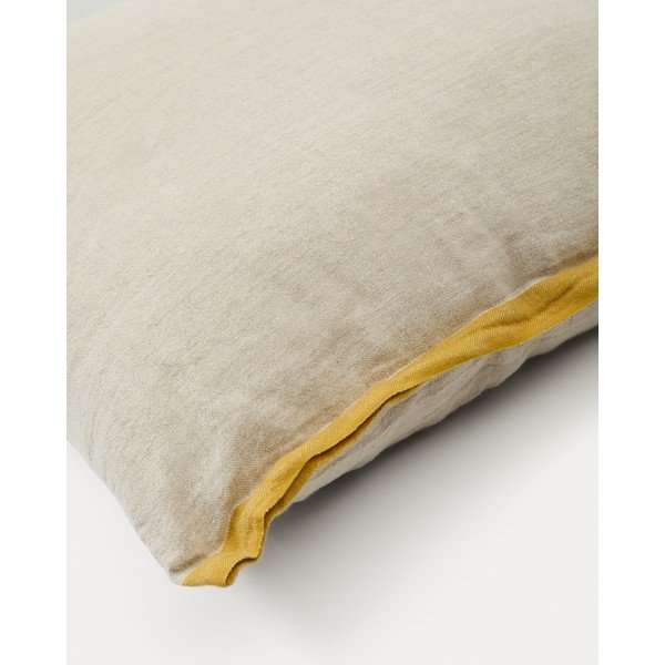 Lněný povlak na polštář 45x45 cm Suerta – Kave Home-image-4